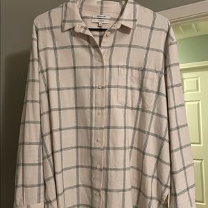 Madewell flannel shirt